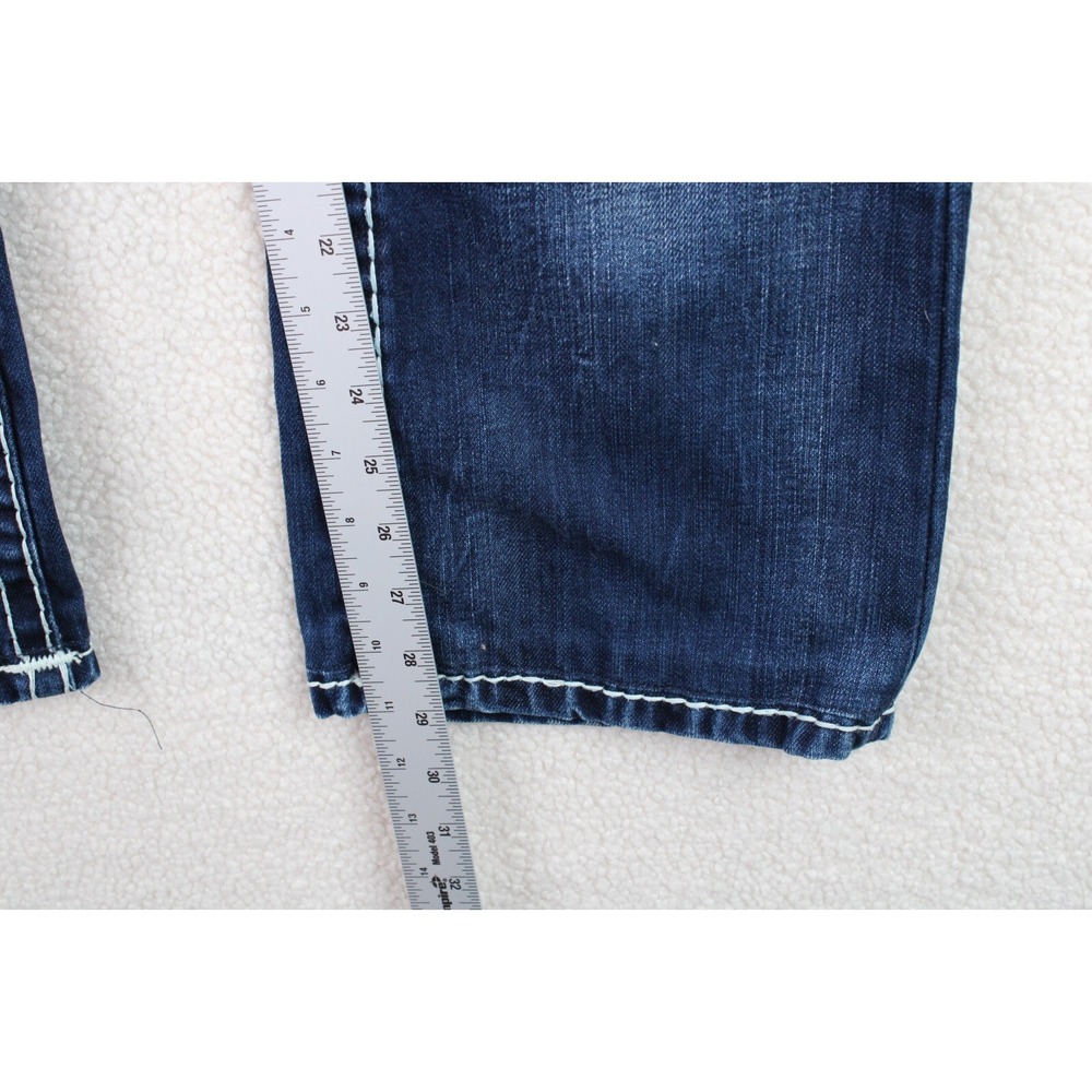 Camp David Men Nick Regular Fit Dark Wash Denim Jeans White Stitching Size 31x32 - Picture 12 of 16
